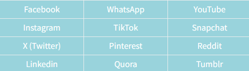 social media companies
